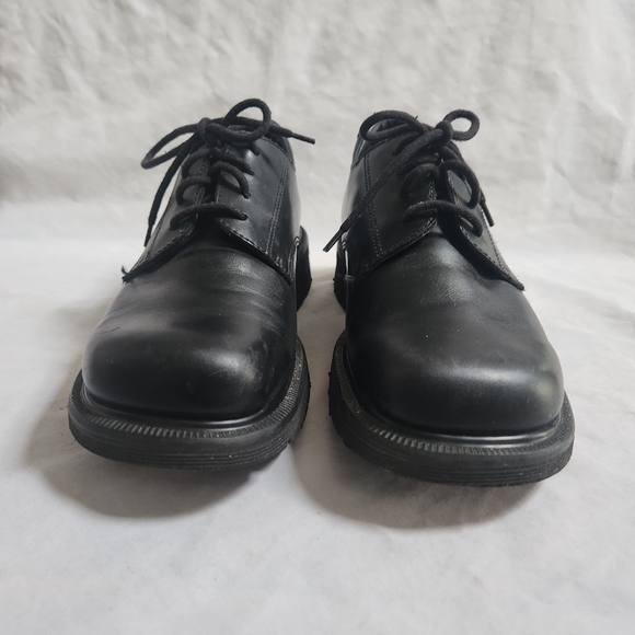 Dr Marten's Black Shoes, Made in England - Picture 4 of 16